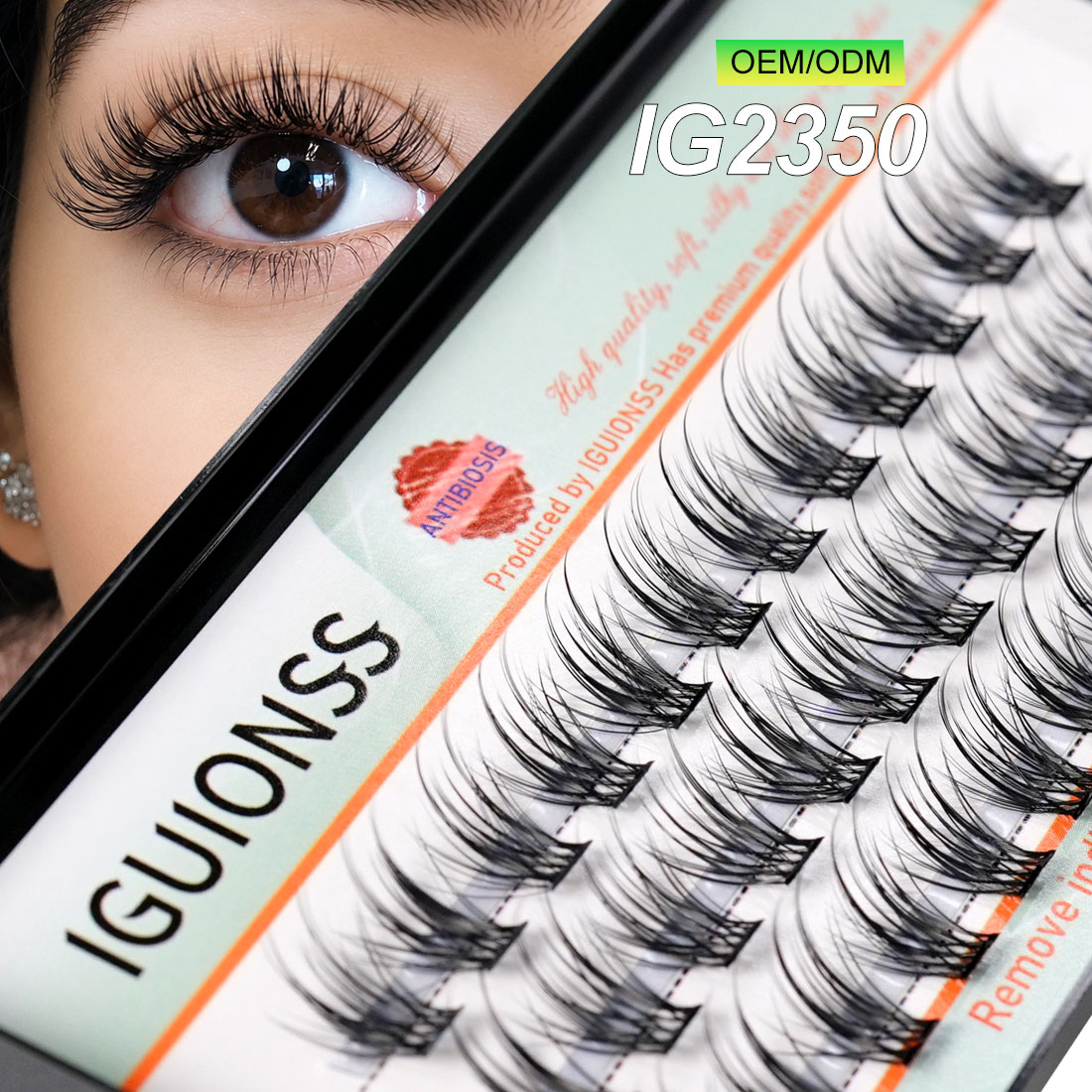 OEM ODM Pestañas en Grupos Ext - Eyelash Extension For Asian Eyes reseña y precio