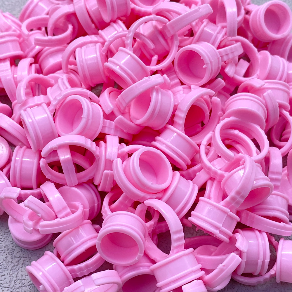 100 anillos de pegamento para  - Eyelash Extension Look reseña y precio