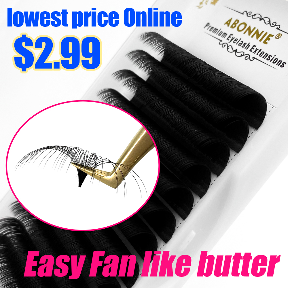 Abonnie-pestañas fáciles de 0, - Eyelash Extension Human Hair reseña y precio