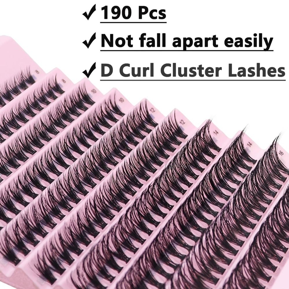 Grupos de pestañas individuale - Eyelash Extension Human Hair reseña y precio
