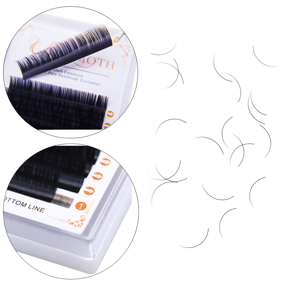 DOSMOTH 10 cajas 16 filas 7-16 - Eyelash Extension Human Hair reseña y precio