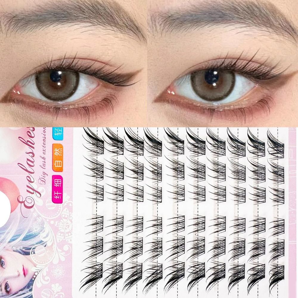 Pestañas en racimos de ojos de - Eyelash Extension For Asian Eyes reseña y precio