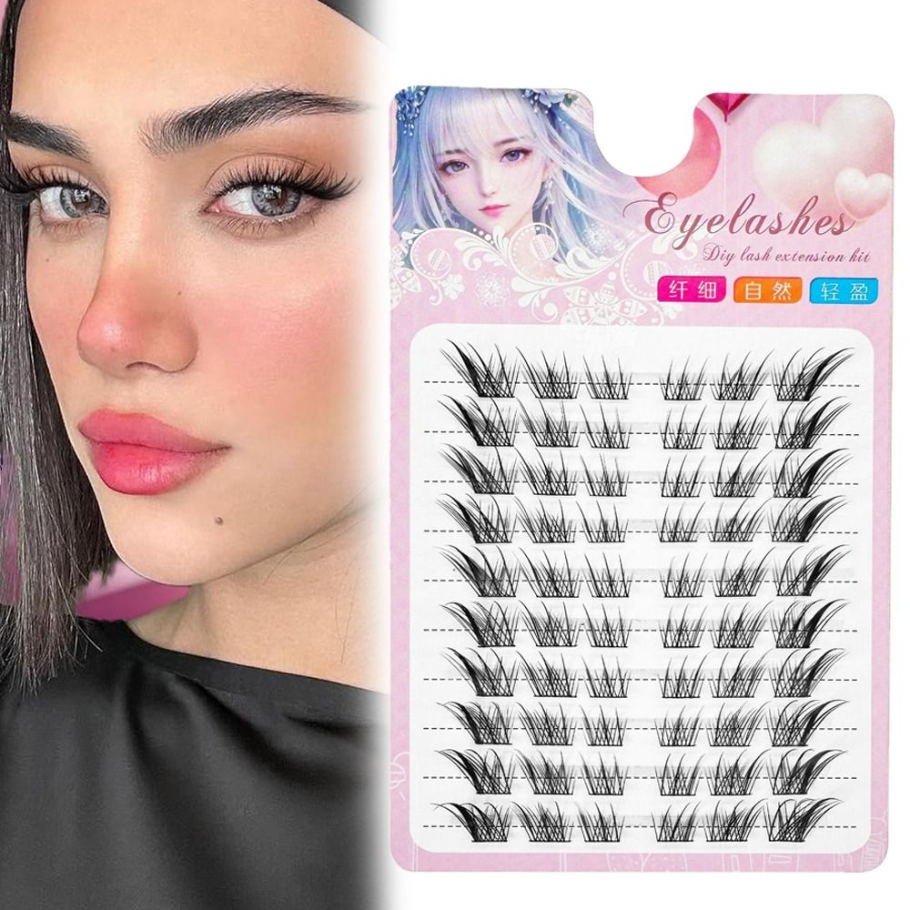 Pestañas en racimos de ojos de - Eyelash Extension For Asian Eyes reseña y precio