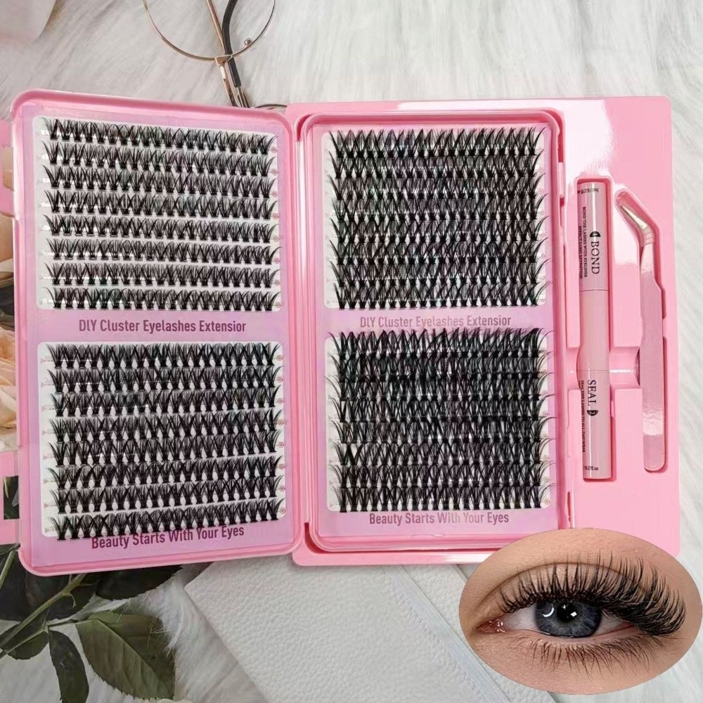 Nuevas Pestañas Postizas Larga - Eyelash Extension Natural Look reseña y precio