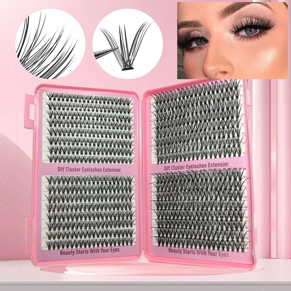 Nuevas Pestañas Postizas Larga - Eyelash Extension Natural Look reseña y precio